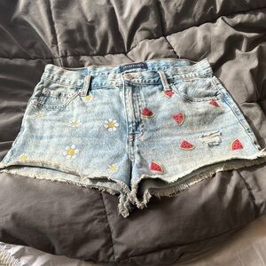 Daisy Watermelon Shorts